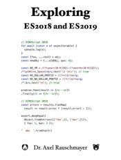 Exploring ES2018 and ES2019