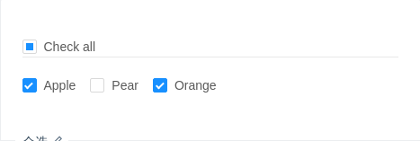 Checkbox 多选框 - 图3