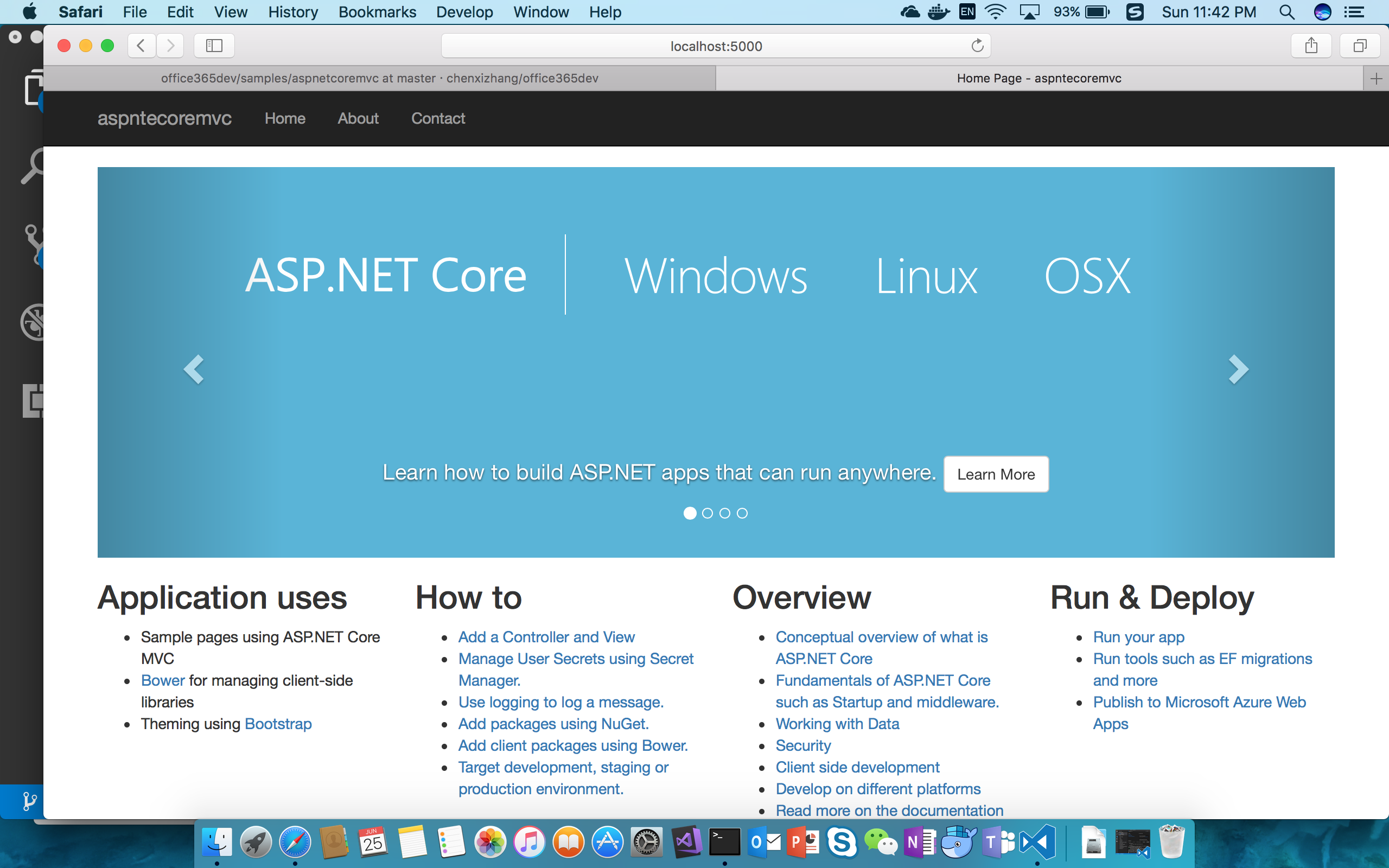 在ASP.NET Core MVC 应用程序中集成 Microsoft Graph - 图5