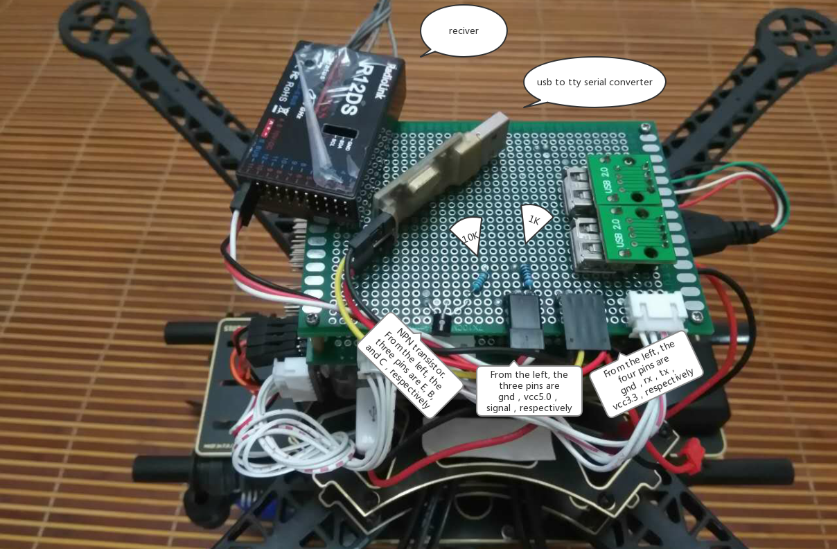 Signal inverter breadboard