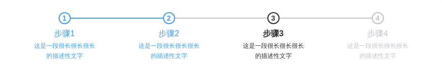 Steps 步骤条 - 图4