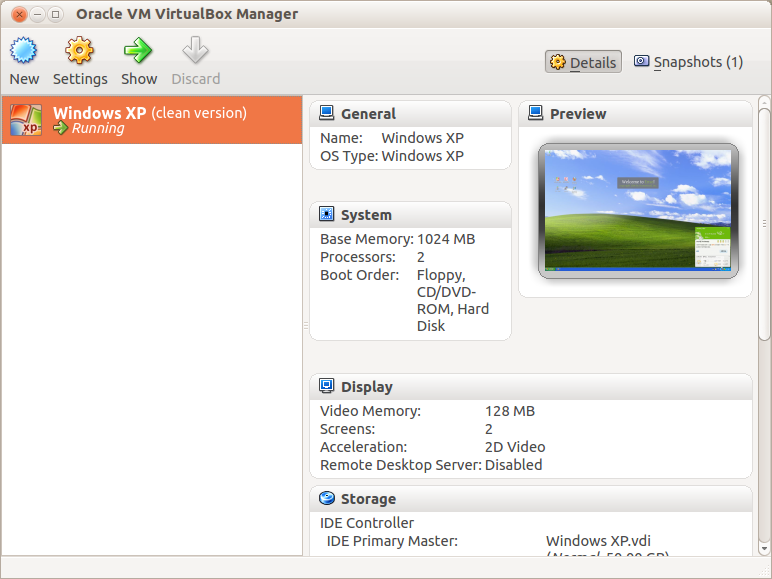 virtualbox